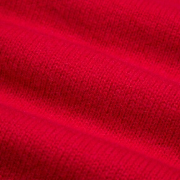 NWT Aritzia Essential Cashmere Relaxed Crew Sweater Flashing Red S - Picture 3 of 3